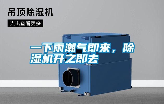 一下雨潮氣即來(lái)，除濕機(jī)開(kāi)之即去