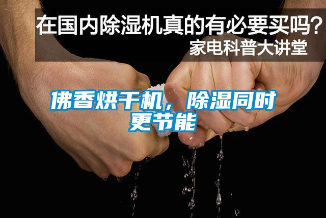 佛香烘干機，除濕同時更節(jié)能