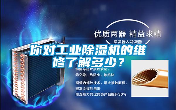 你對(duì)工業(yè)除濕機(jī)的維修了解多少？
