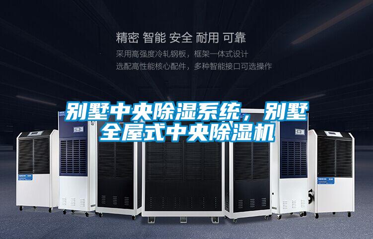 別墅中央除濕系統(tǒng)，別墅全屋式中央除濕機(jī)