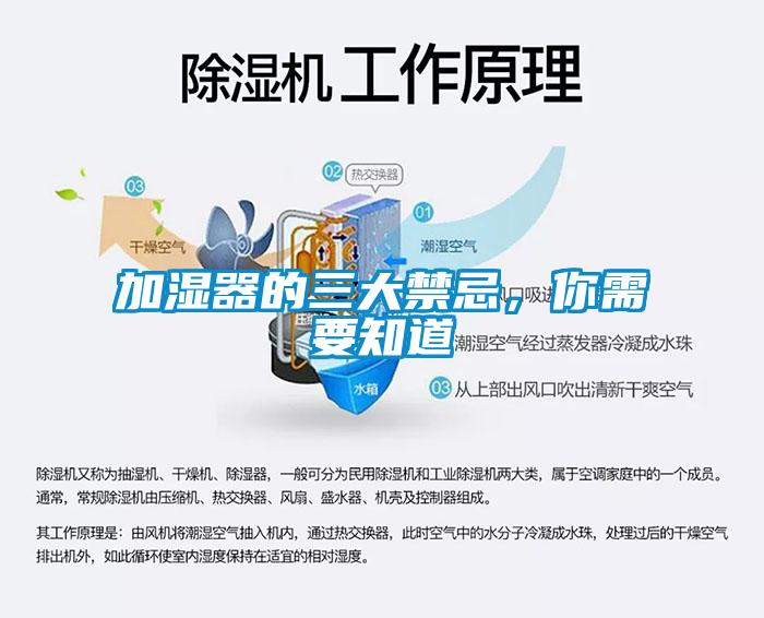 加濕器的三大禁忌，你需要知道