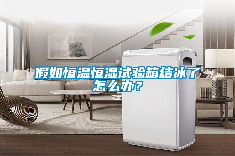 假如恒溫恒濕試驗(yàn)箱結(jié)冰了怎么辦？