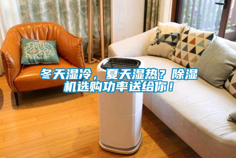冬天濕冷，夏天濕熱？除濕機(jī)選購(gòu)功率送給你！