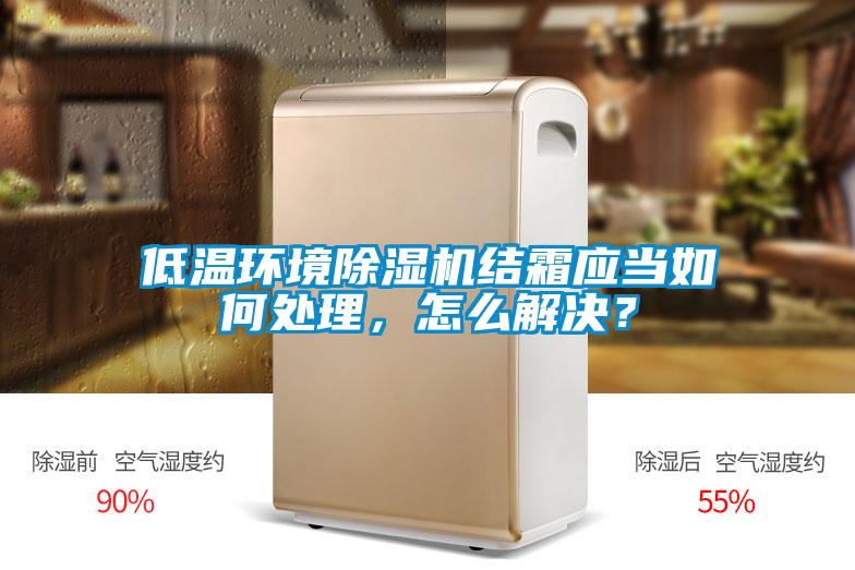 低溫環(huán)境除濕機結霜應當如何處理，怎么解決？