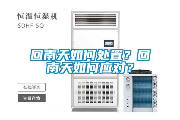 回南天如何處置？回南天如何應(yīng)對(duì)？
