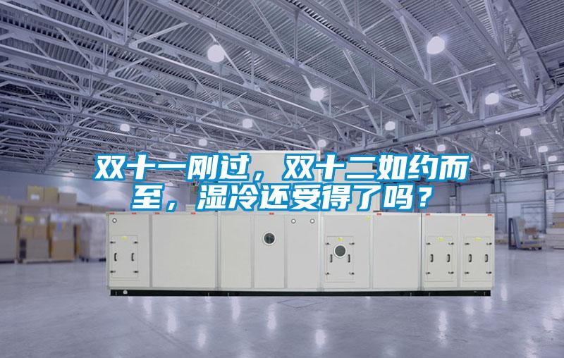 雙十一剛過，雙十二如約而至，濕冷還受得了嗎？