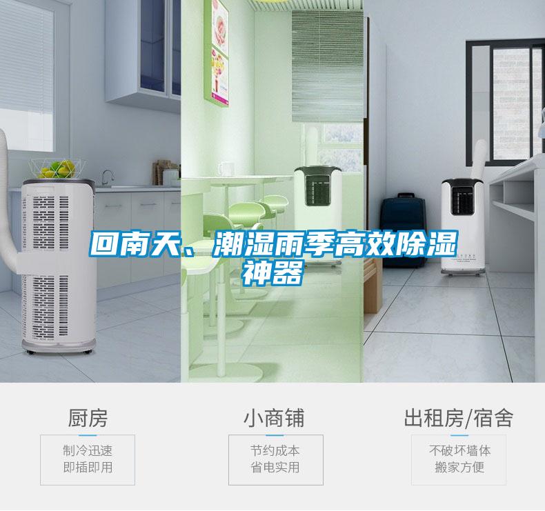 回南天、潮濕雨季高效除濕神器