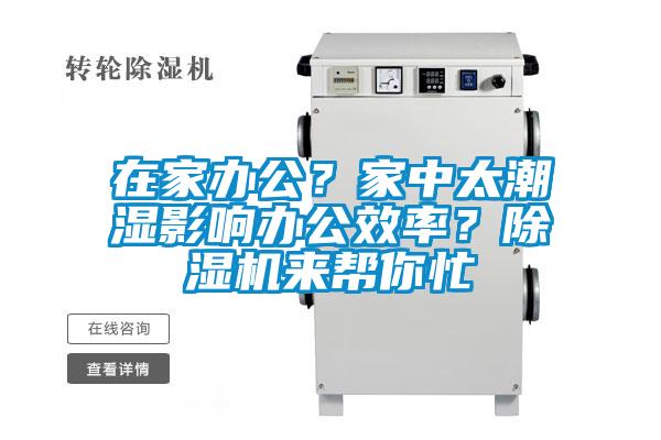在家辦公？家中太潮濕影響辦公效率？除濕機(jī)來幫你忙