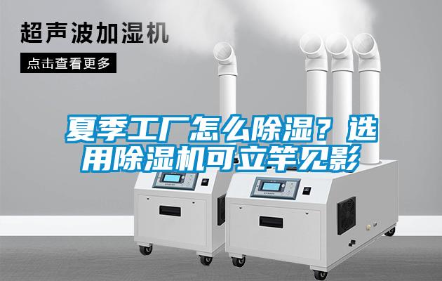 夏季工廠怎么除濕？選用除濕機可立竿見影