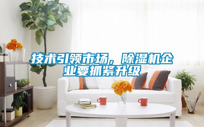 技術(shù)引領(lǐng)市場(chǎng)，除濕機(jī)企業(yè)要抓緊升級(jí)