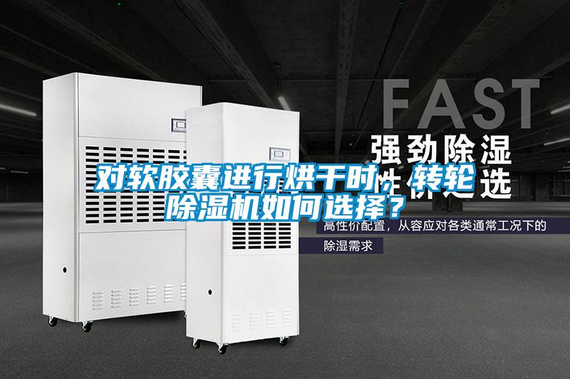 對軟膠囊進行烘干時，轉輪除濕機如何選擇？