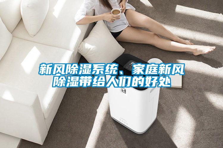 新風(fēng)除濕系統(tǒng)、家庭新風(fēng)除濕帶給人們的好處