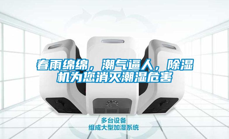 春雨綿綿，潮氣逼人，除濕機(jī)為您消滅潮濕危害