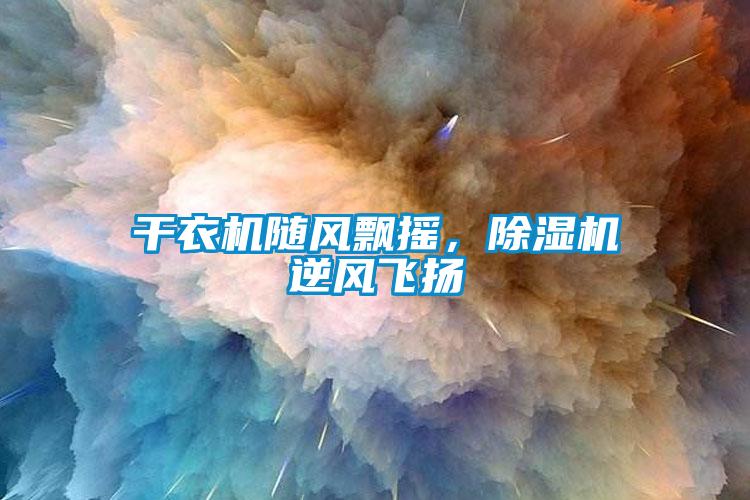 干衣機(jī)隨風(fēng)飄搖，除濕機(jī)逆風(fēng)飛揚(yáng)