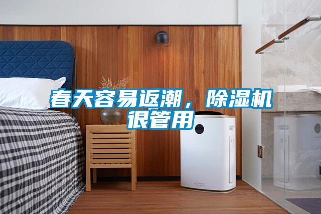 春天容易返潮，除濕機很管用