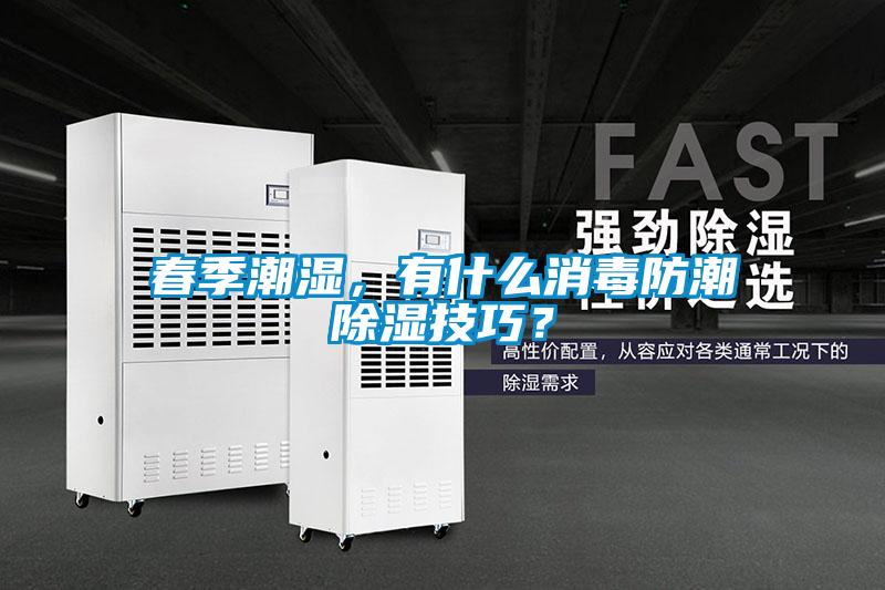 春季潮濕，有什么消毒防潮除濕技巧？