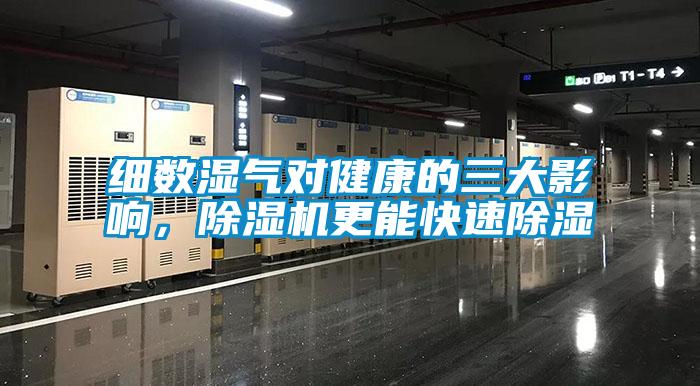 細數(shù)濕氣對健康的三大影響，除濕機更能快速除濕