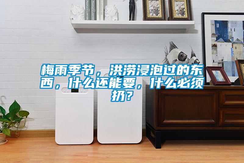 梅雨季節(jié)，洪澇浸泡過(guò)的東西，什么還能要，什么必須扔？