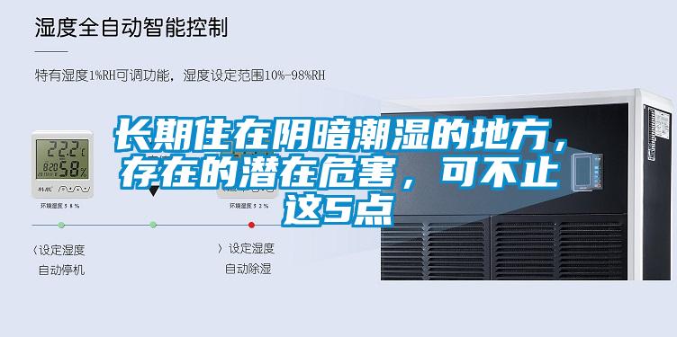 長期住在陰暗潮濕的地方，存在的潛在危害，可不止這5點