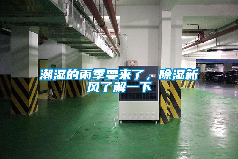 潮濕的雨季要來了，除濕新風(fēng)了解一下