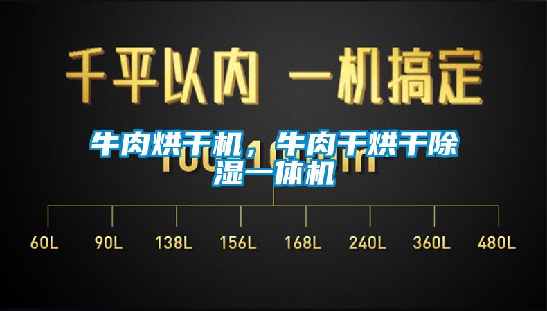 牛肉烘干機(jī)，牛肉干烘干除濕一體機(jī)