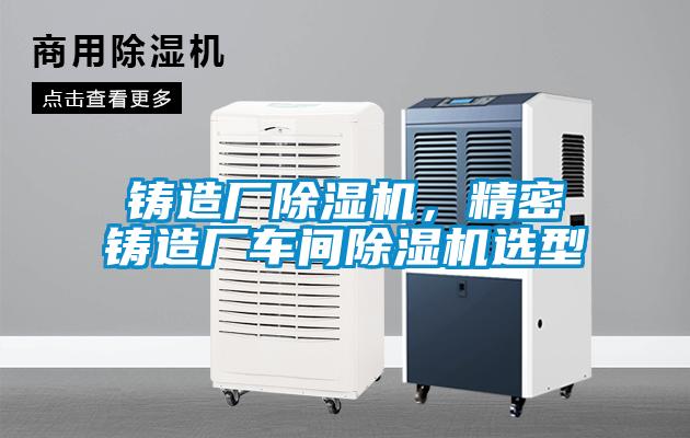 鑄造廠除濕機，精密鑄造廠車間除濕機選型