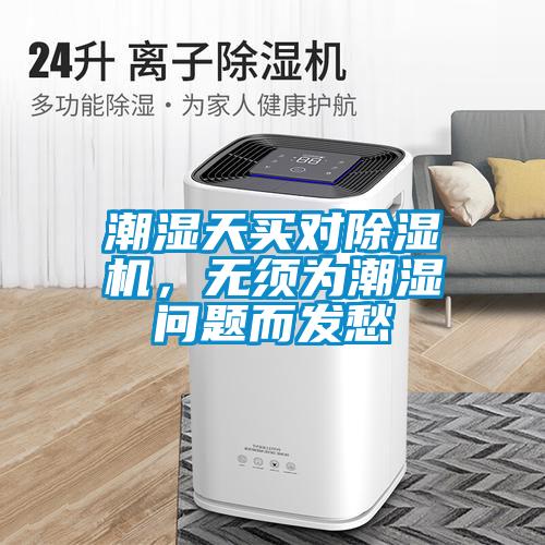 潮濕天買對除濕機(jī)，無須為潮濕問題而發(fā)愁
