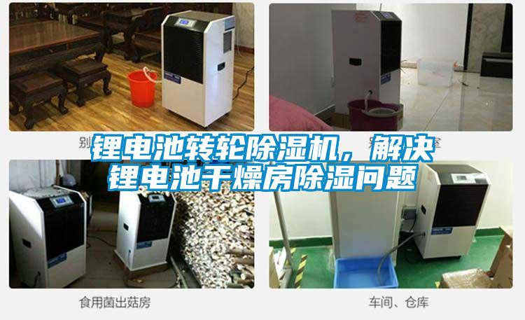 鋰電池轉輪除濕機，解決鋰電池干燥房除濕問題