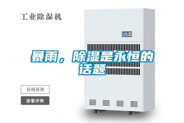 暴雨，除濕是永恒的話題