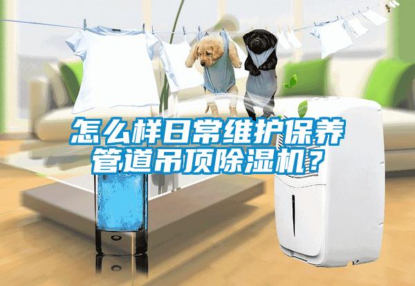 怎么樣日常維護(hù)保養(yǎng)管道吊頂除濕機(jī)？