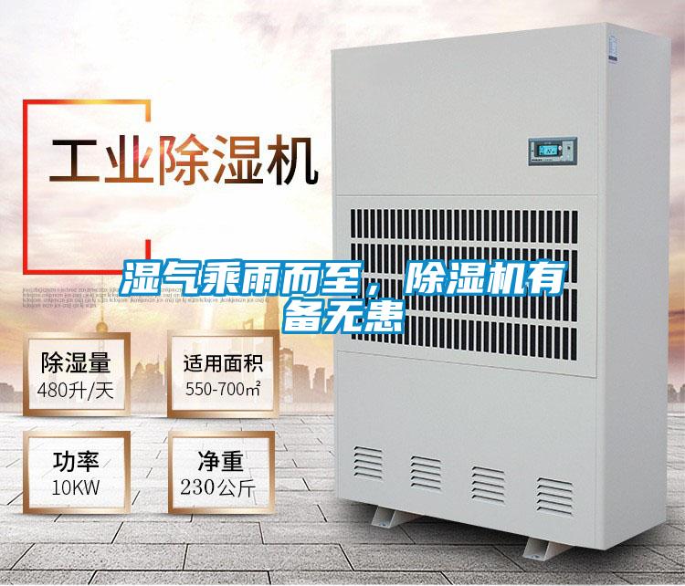 濕氣乘雨而至，除濕機有備無患