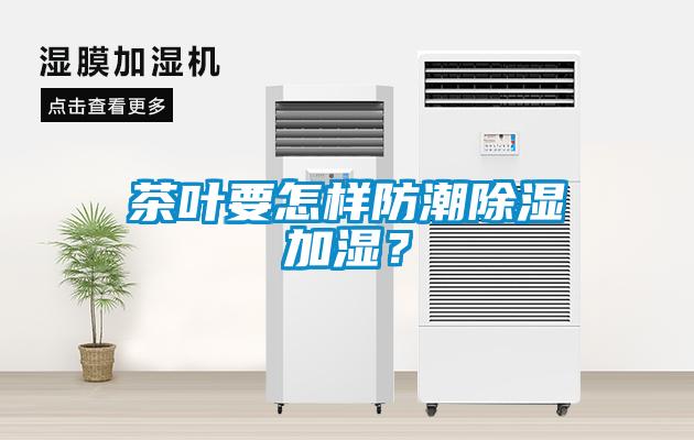 茶葉要怎樣防潮除濕加濕？