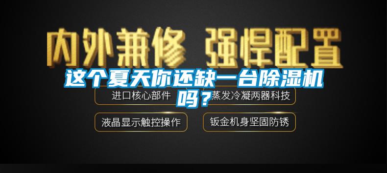 這個(gè)夏天你還缺一臺(tái)除濕機(jī)嗎？