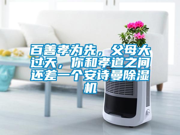 百善孝為先，父母大過天，你和孝道之間還差一個(gè)安詩曼除濕機(jī)