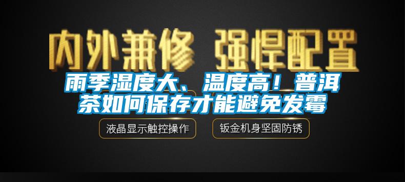 雨季濕度大、溫度高！普洱茶如何保存才能避免發(fā)霉