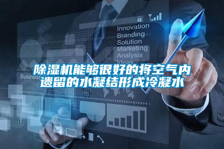 除濕機能夠很好的將空氣內(nèi)遺留的水凝結形成冷凝水