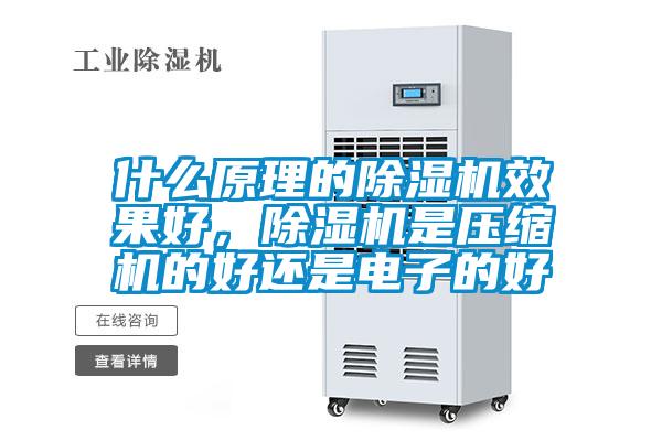 什么原理的除濕機效果好，除濕機是壓縮機的好還是電子的好