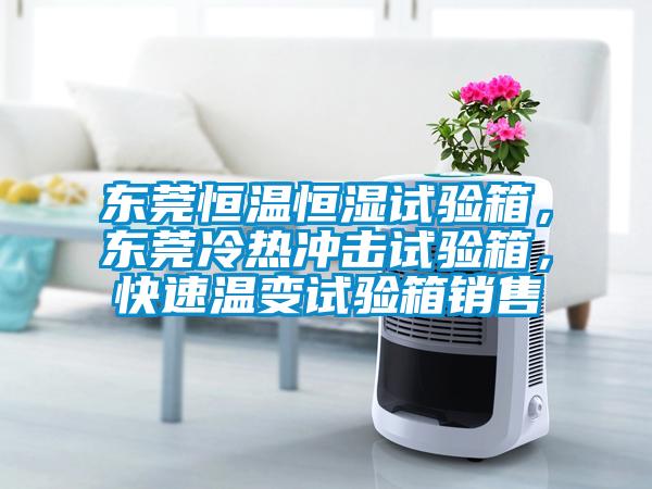 東莞恒溫恒濕試驗箱，東莞冷熱沖擊試驗箱，快速溫變試驗箱銷售