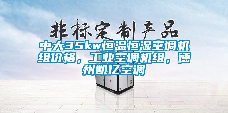 中大35kw恒溫恒濕空調(diào)機(jī)組價(jià)格，工業(yè)空調(diào)機(jī)組，德州凱億空調(diào)