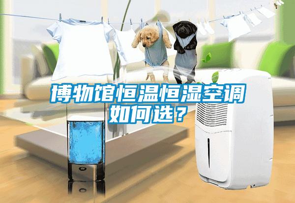 博物館恒溫恒濕空調如何選？