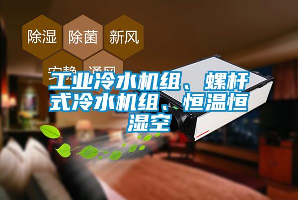 工業(yè)冷水機(jī)組、螺桿式冷水機(jī)組、恒溫恒濕空