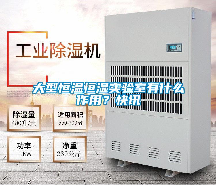 大型恒溫恒濕實(shí)驗(yàn)室有什么作用？快訊