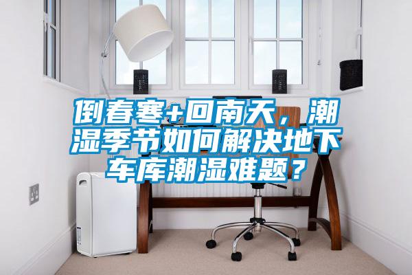 倒春寒+回南天，潮濕季節(jié)如何解決地下車庫潮濕難題？