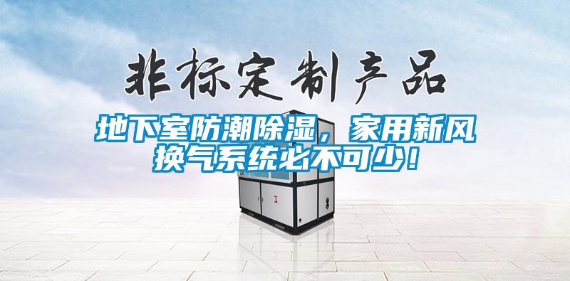 地下室防潮除濕，家用新風(fēng)換氣系統(tǒng)必不可少！