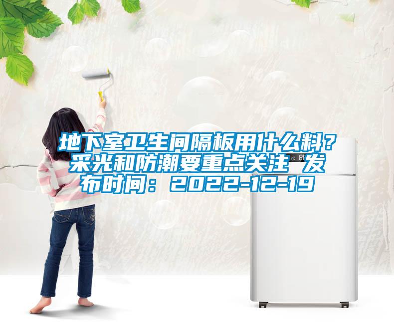 地下室衛(wèi)生間隔板用什么料？采光和防潮要重點(diǎn)關(guān)注 發(fā)布時(shí)間：2022-12-19
