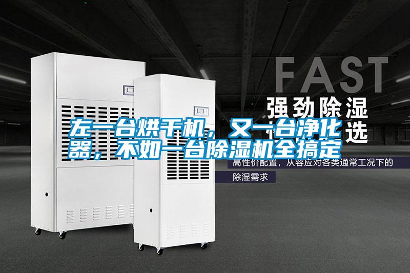 左一臺烘干機，又一臺凈化器，不如一臺除濕機全搞定