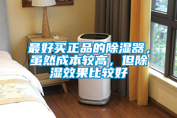 最好買正品的除濕器，雖然成本較高，但除濕效果比較好
