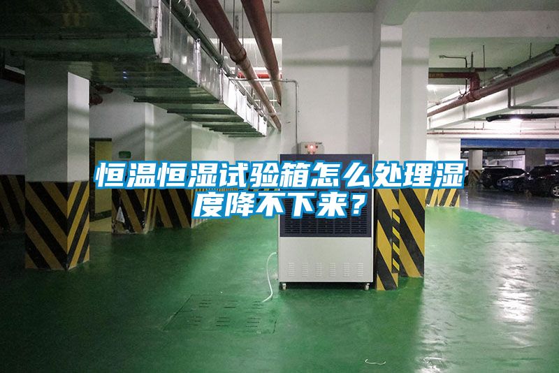 恒溫恒濕試驗(yàn)箱怎么處理濕度降不下來？
