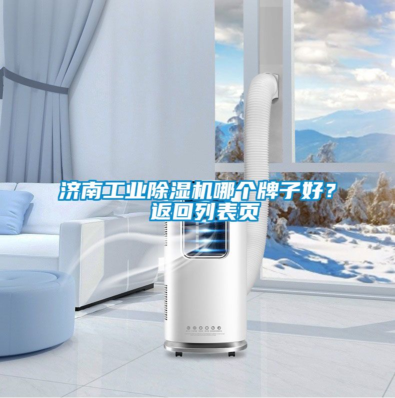 濟(jì)南工業(yè)除濕機(jī)哪個(gè)牌子好？ 返回列表頁(yè)