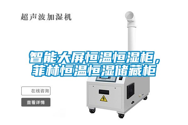 智能大屏恒溫恒濕柜，菲林恒溫恒濕儲藏柜